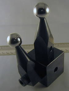 2 x 2 Block and Probe Calibration Sphere