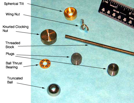 Kinematic Platform Mechanical Clamp Kit