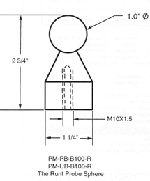 CMM calibration ball