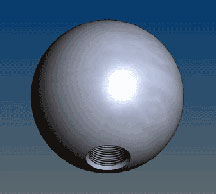 Threaded Ball